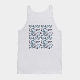 Modern Fern Leaves - Neutral Tank Top